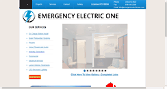 Desktop Screenshot of emergencyelectricone.com